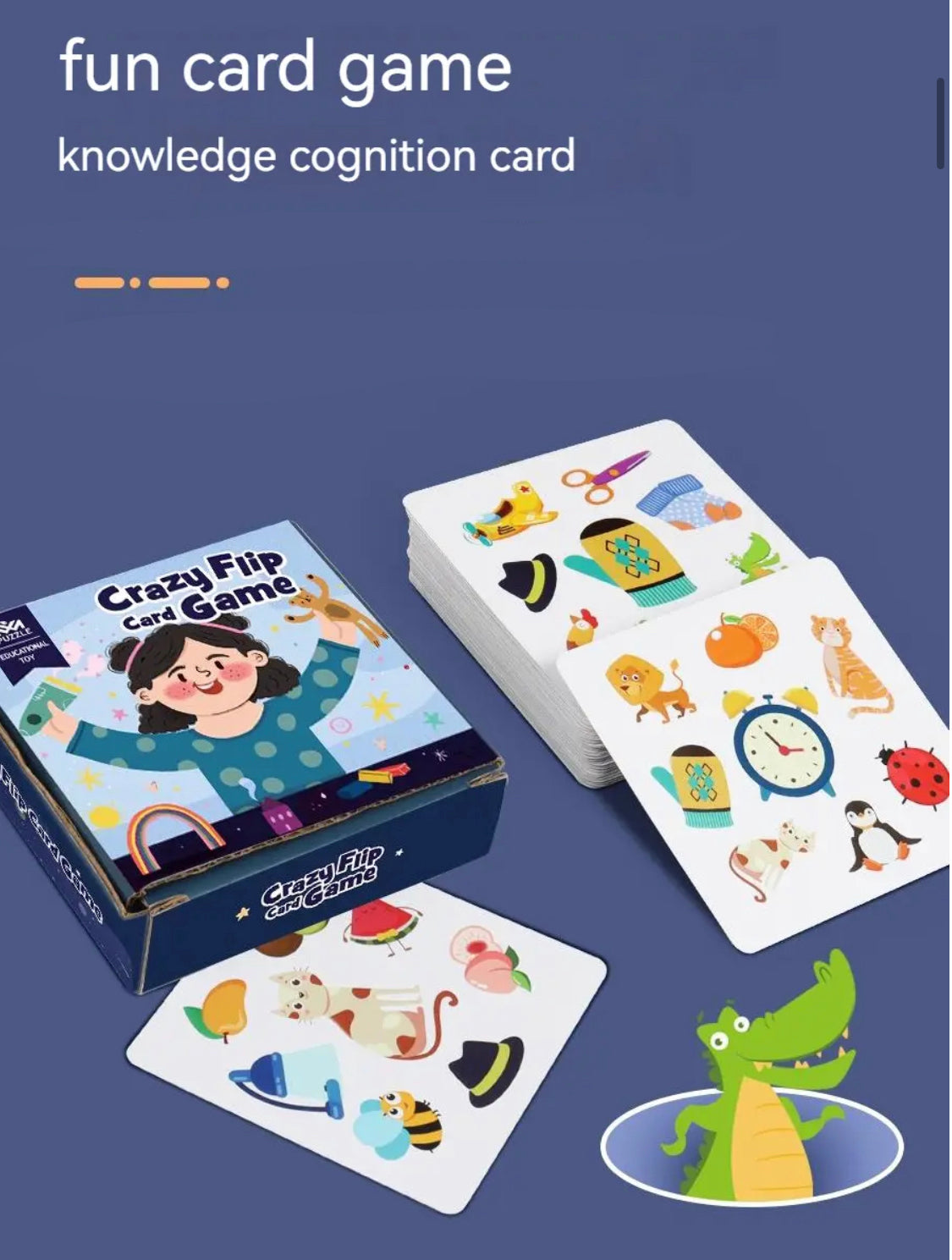Crazy Flip Card Game