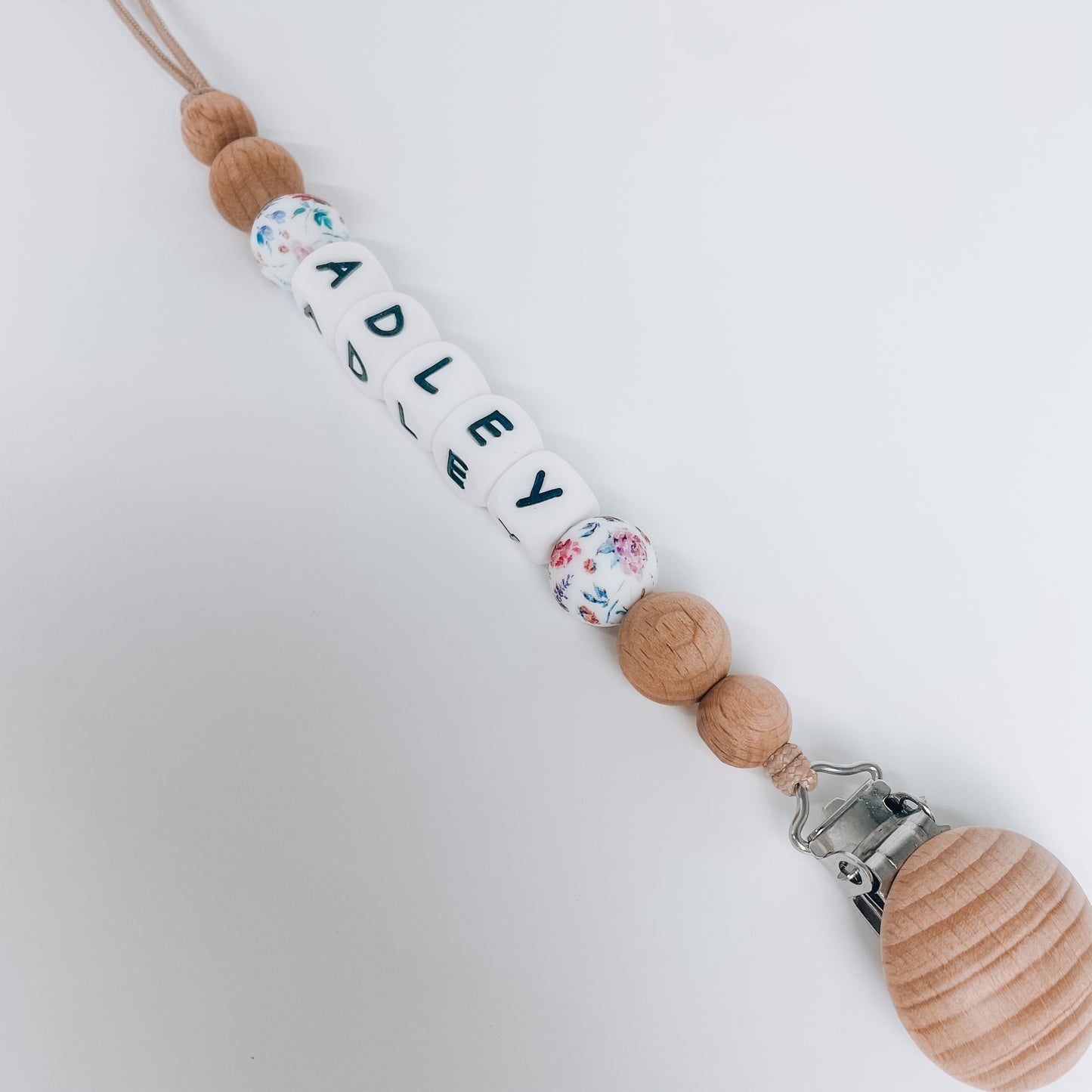 Personalized Clip | Spring Floral