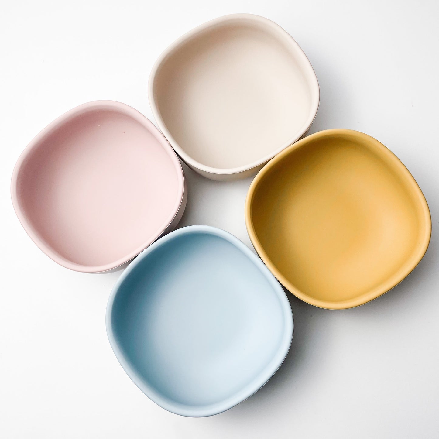 Silicone Suction Bowl | Mustard