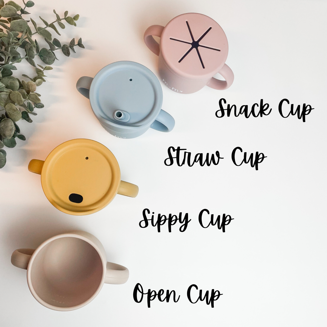 Silicone "Sip n Snack" Training Cup