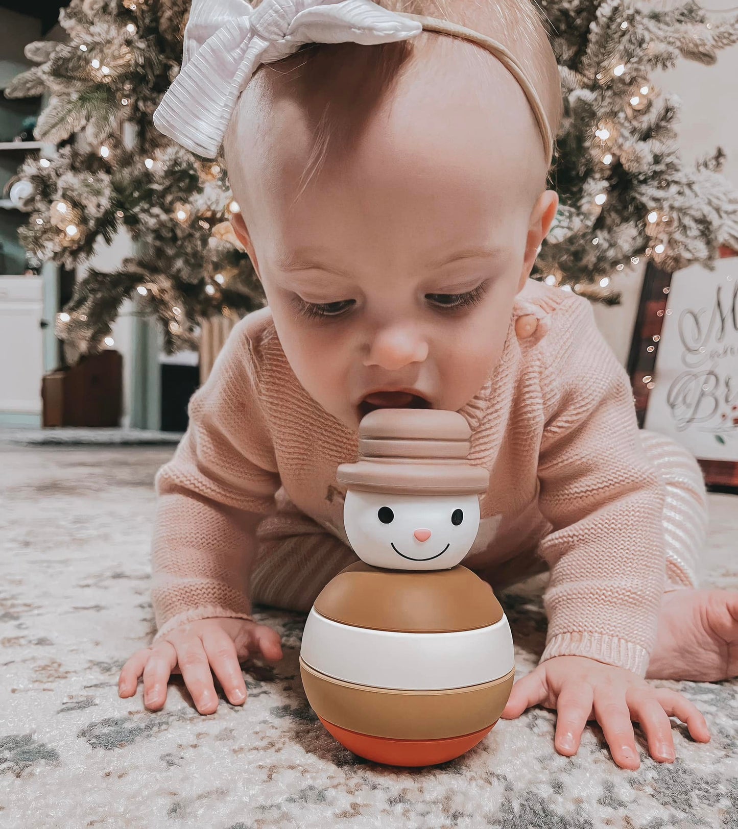 Snowman Stacker | Khaki