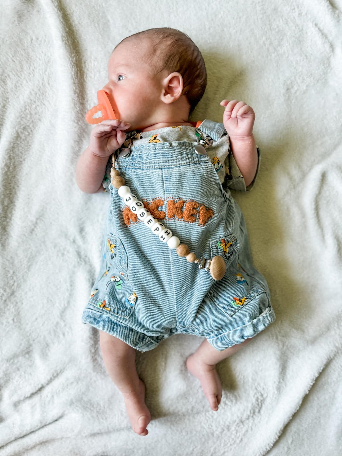 Personalized Pacifier Clip