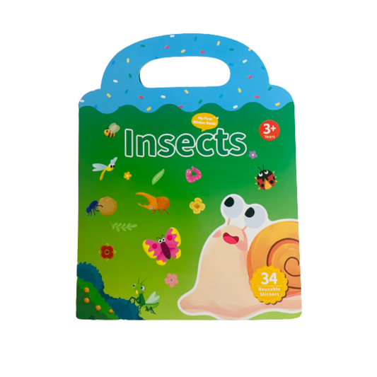 Re-useable Sticker Book | Insects