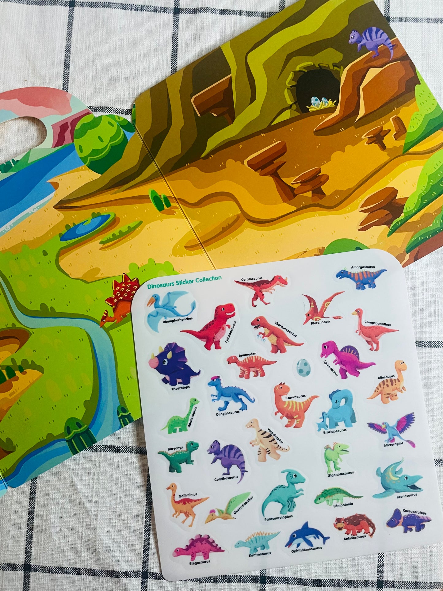 Re-useable Sticker Book | Dinosaurs