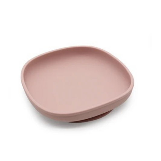 Square Suction Plate | Pink