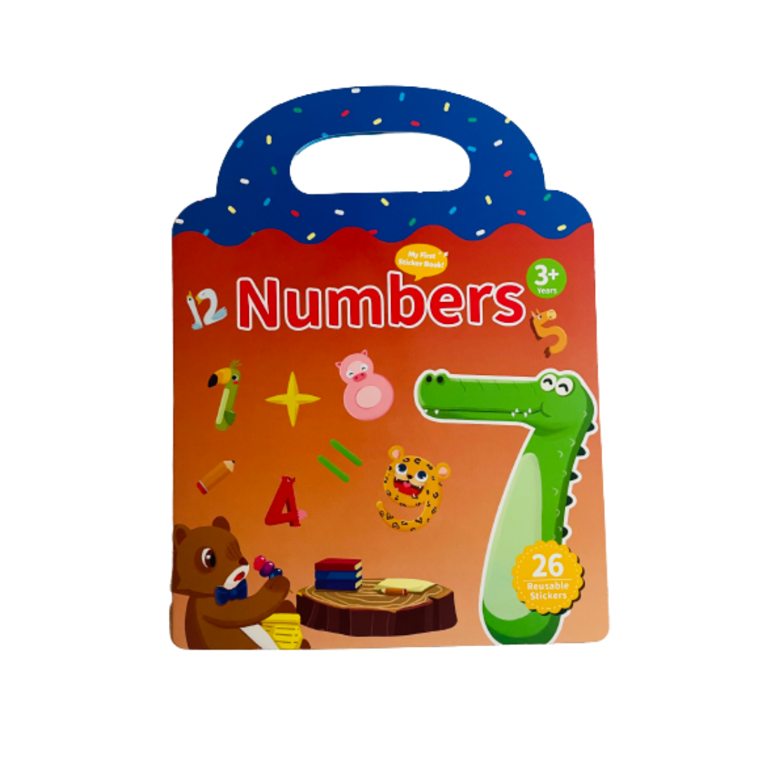 Re-useable Sticker Book | Numbers