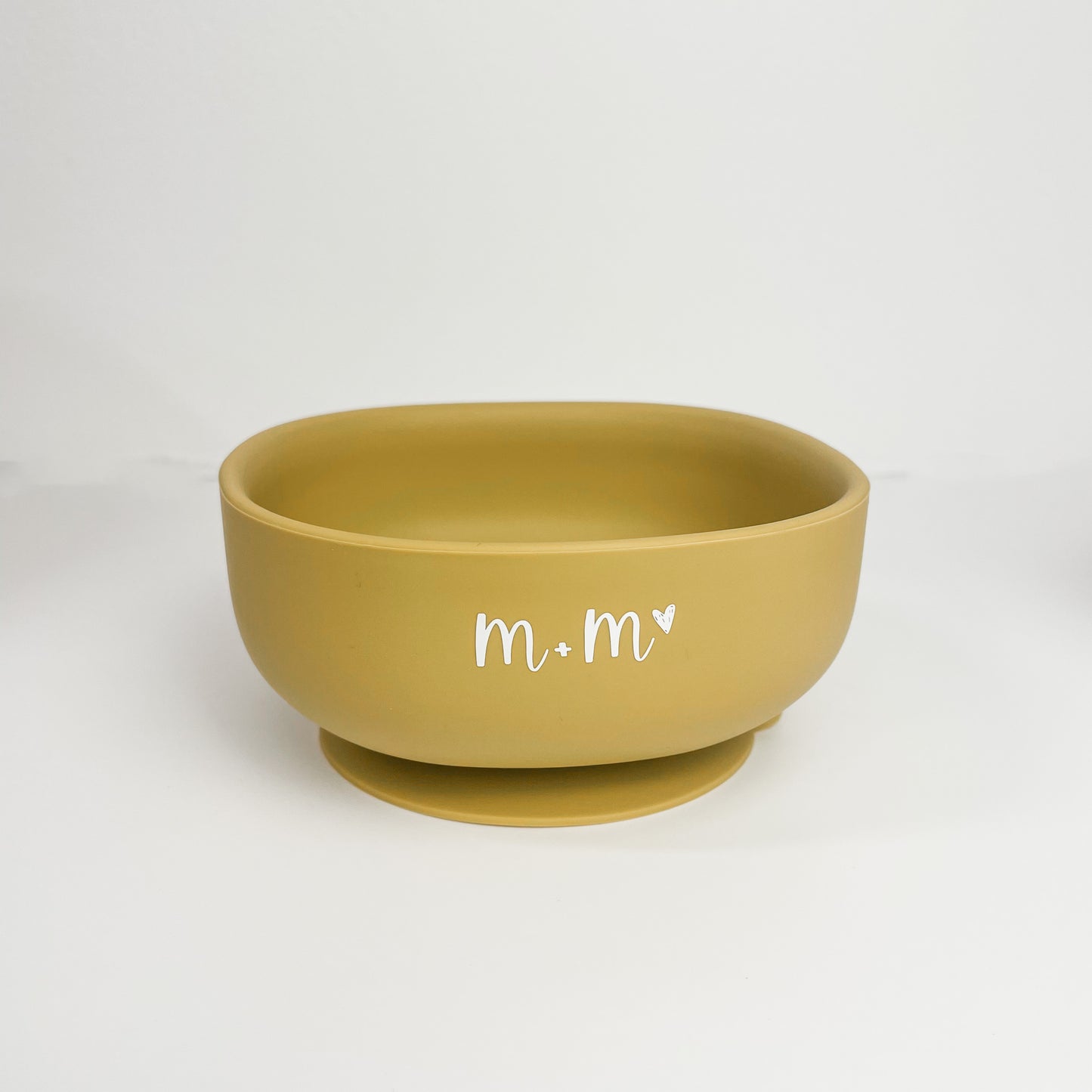 Silicone Suction Bowl | Mustard