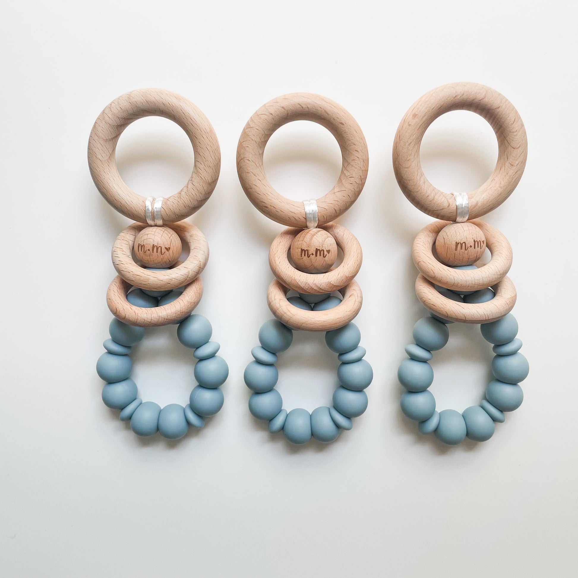 Blue Box Rattle Max Shaker Rattle | Blue – Mae + Me