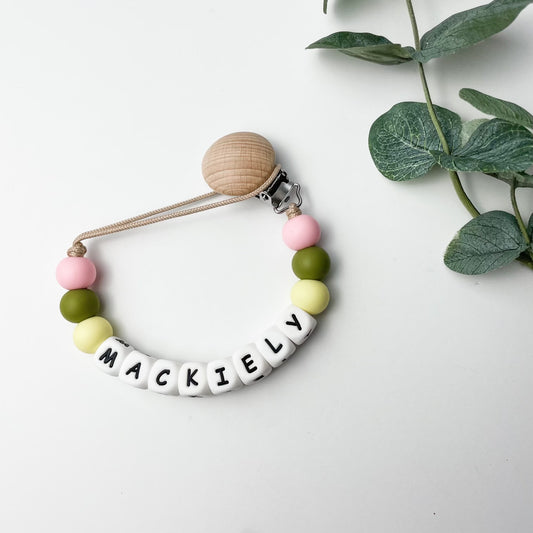 Personalized Paci Clip | 3 colors