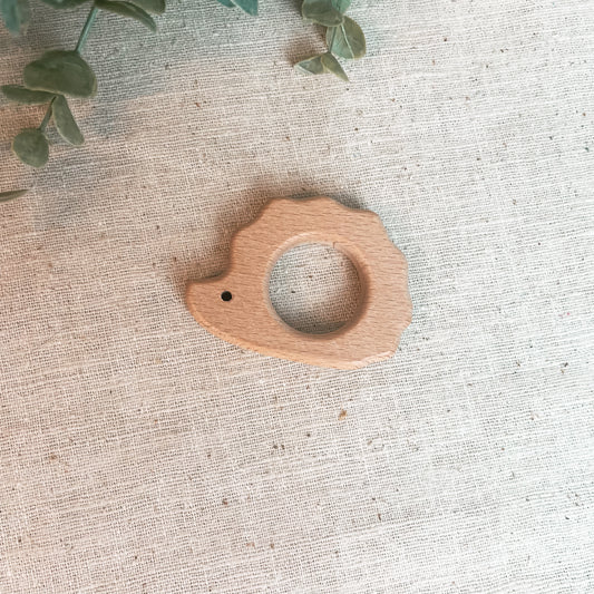 Hedgehog Wood Teether