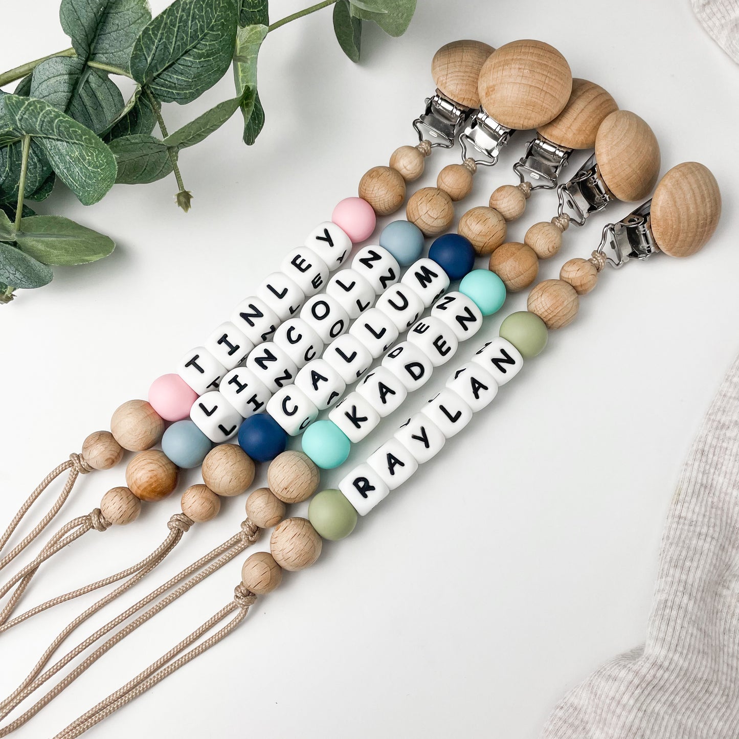Personalized Pacifier Clip