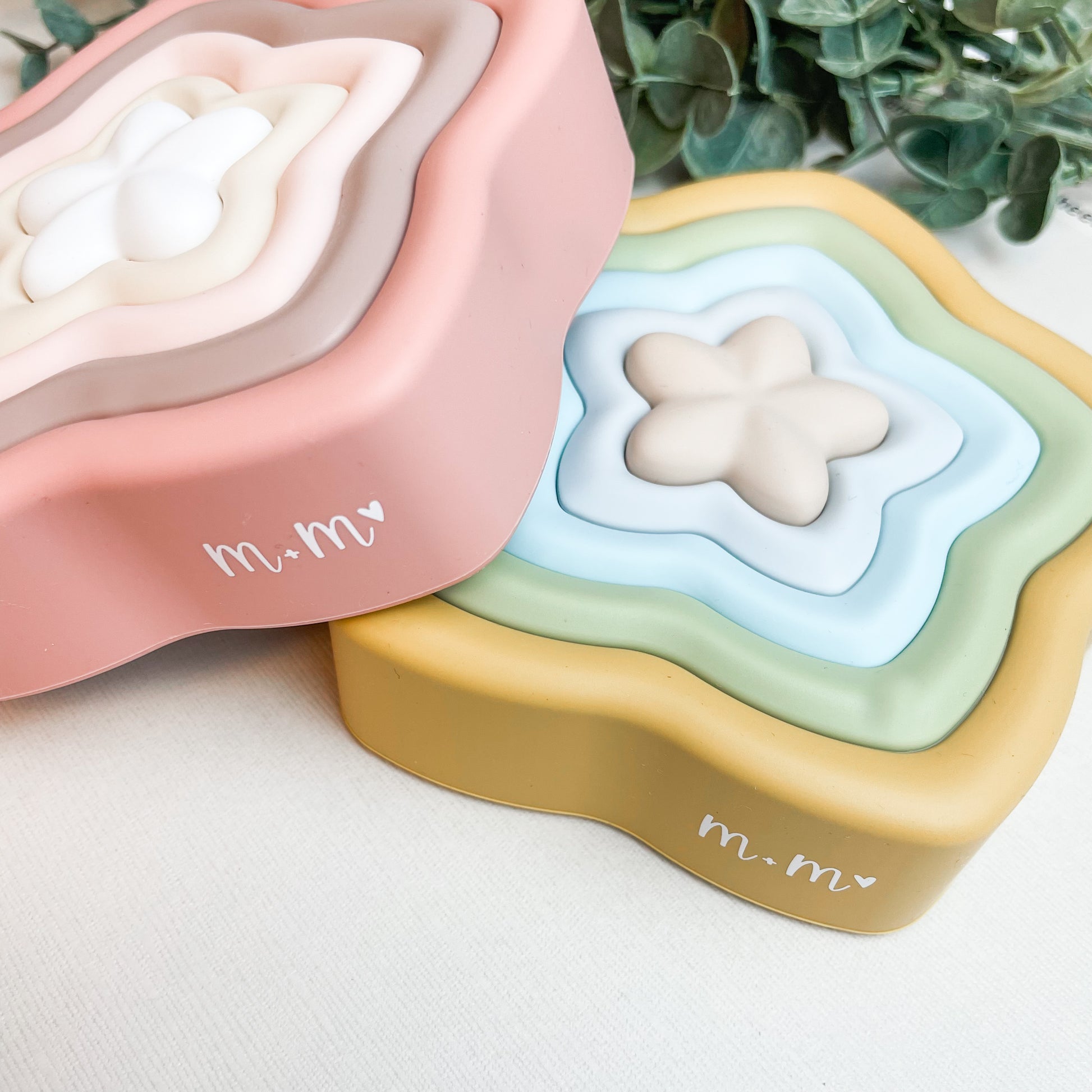 silicone Star Stacking Toy