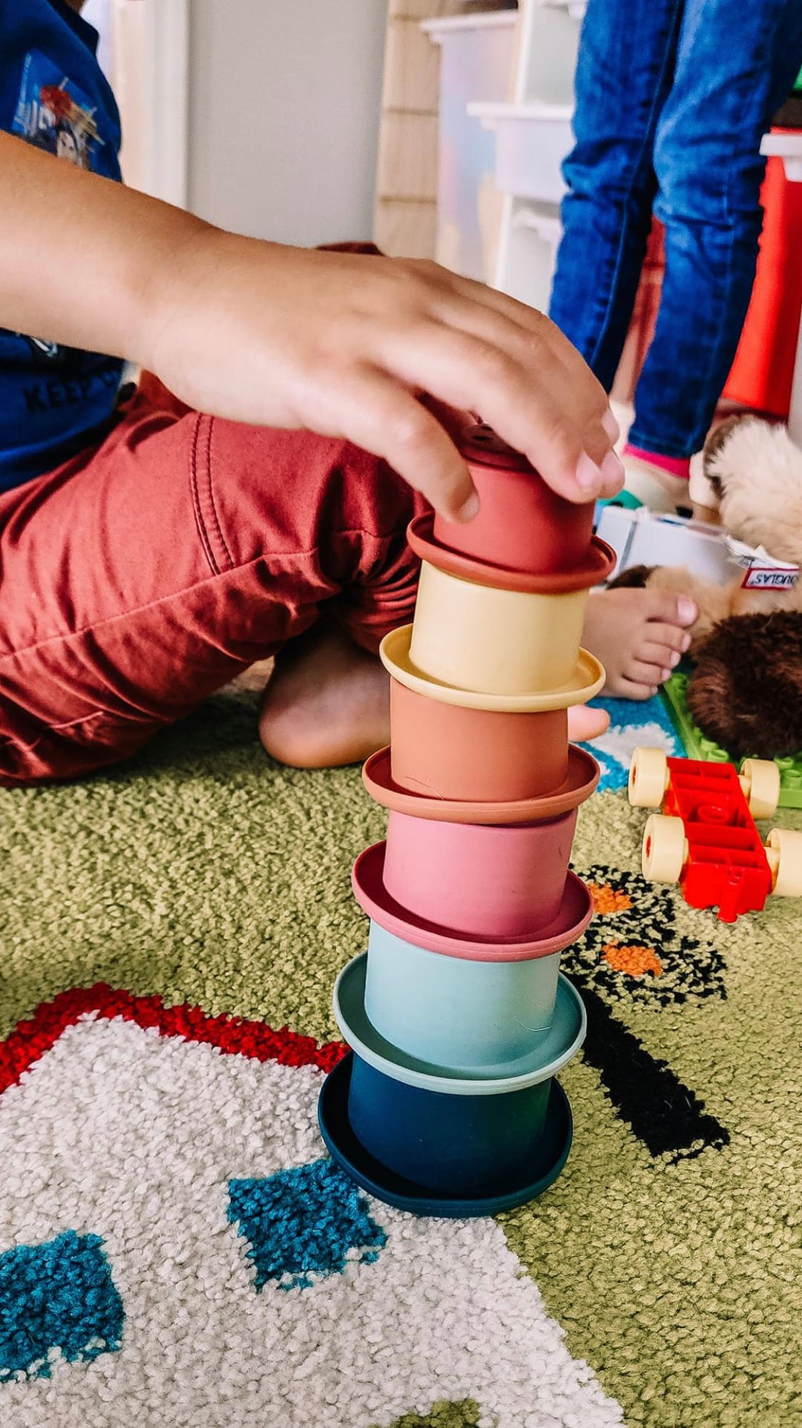 Silicone Stacking Cups | Tuscan