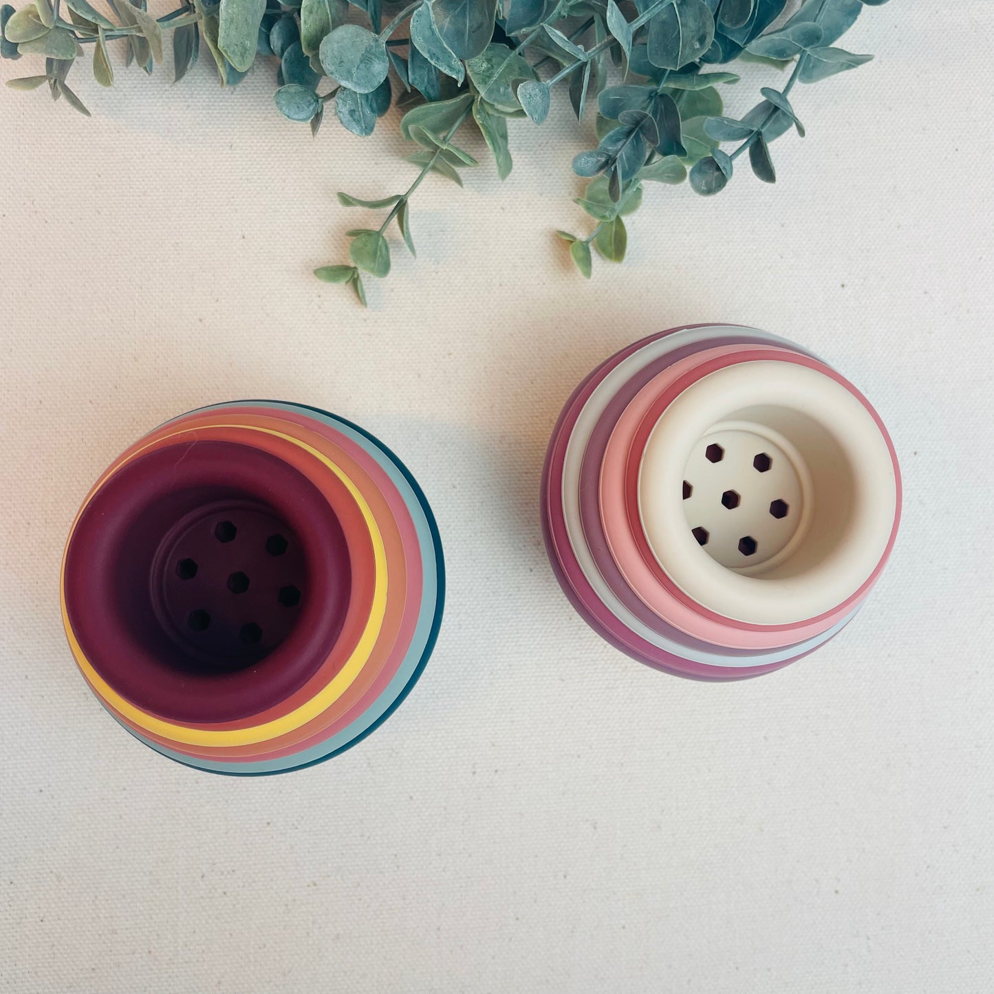 Silicone Stacking Cups | Tuscan