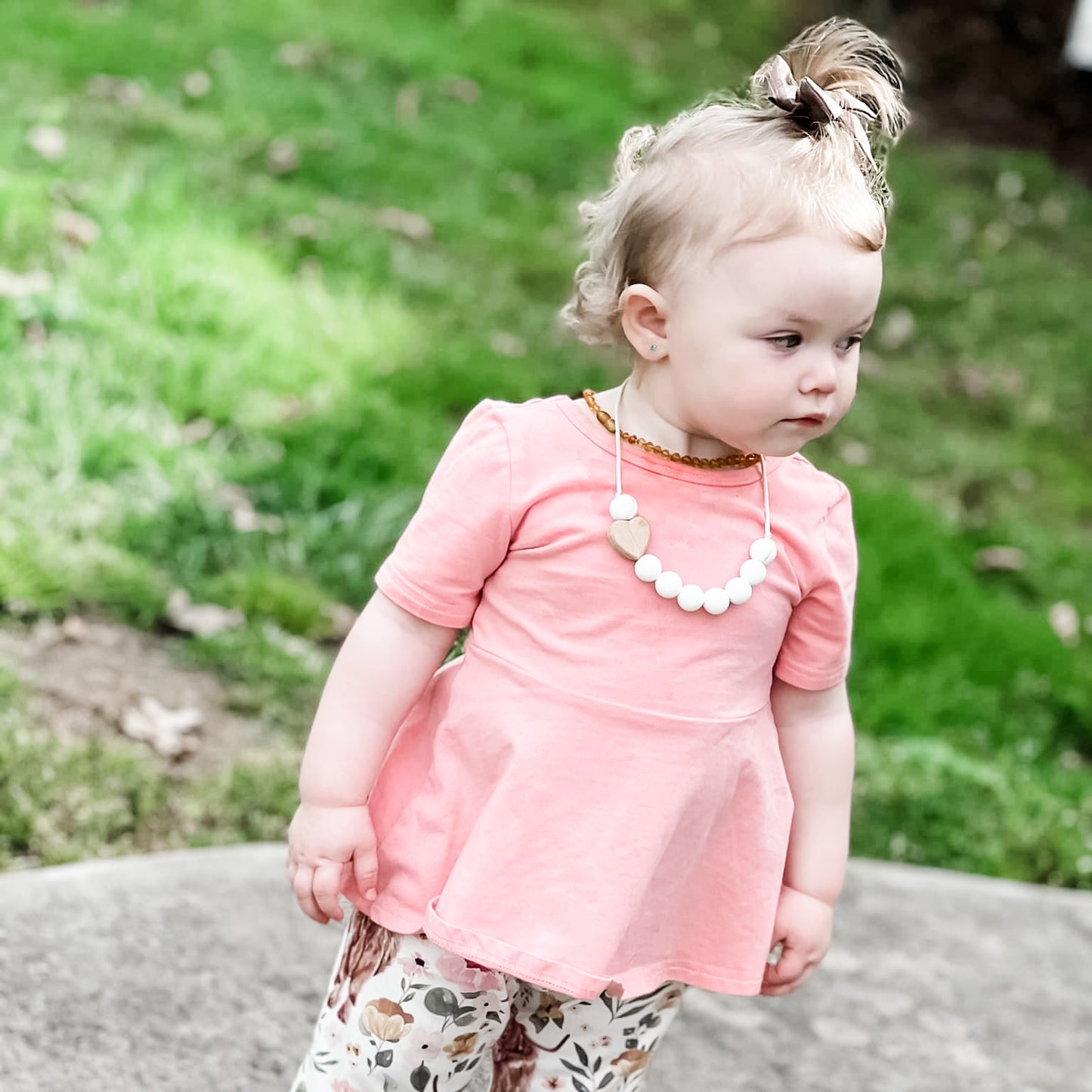 Toddler Heart Necklace | Classic