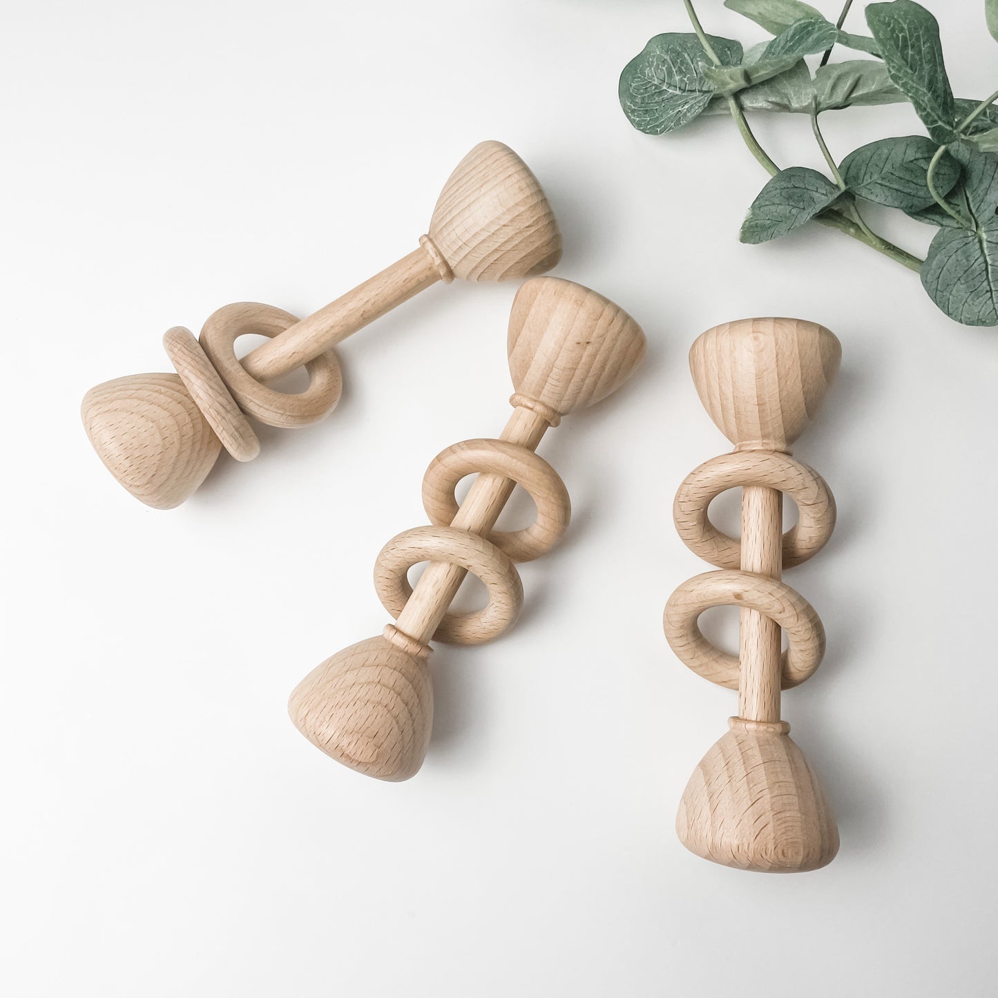 Heirloom Wood baby Rattle