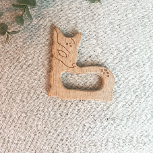 Fawn Wood Teether