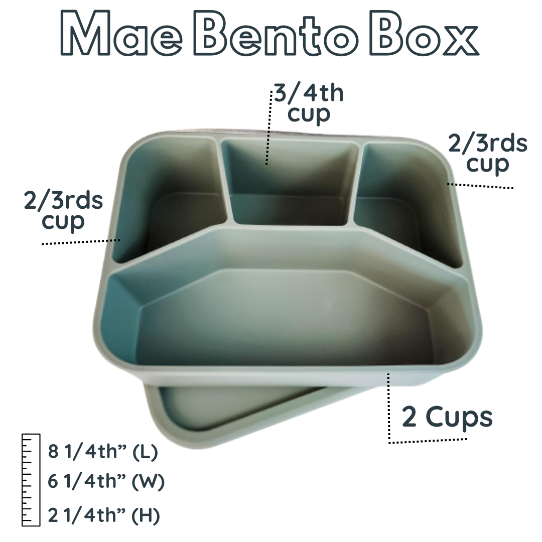 Silicone Mae Bento Boxes | Leakproof