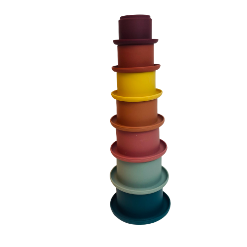 Silicone Stacking Cups | Tuscan