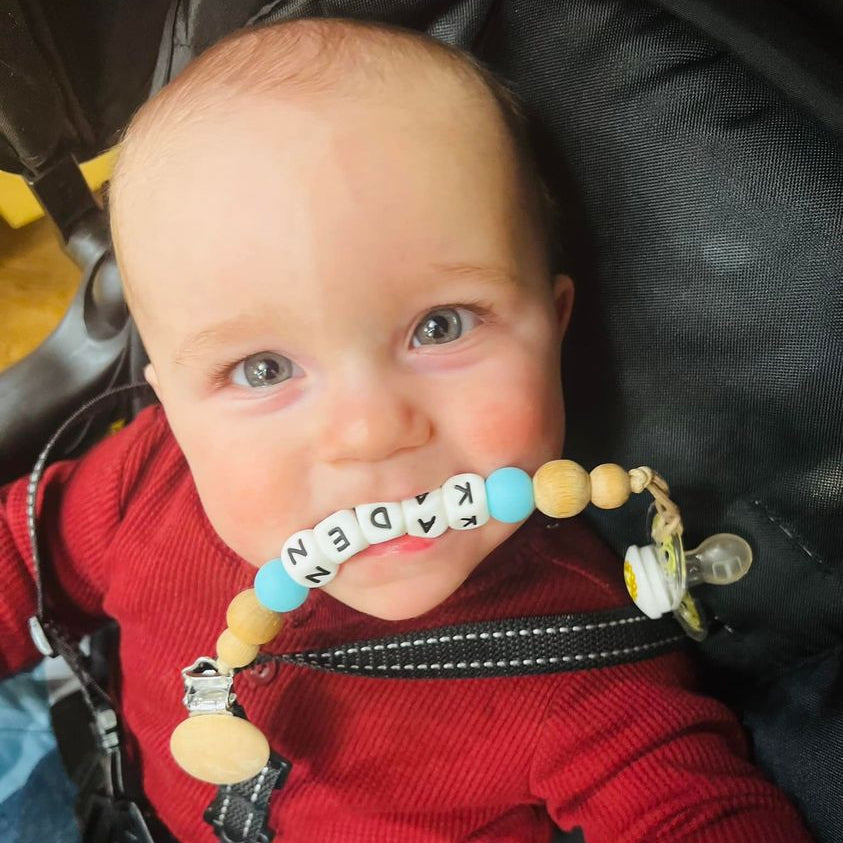 Personalized Pacifier Clip